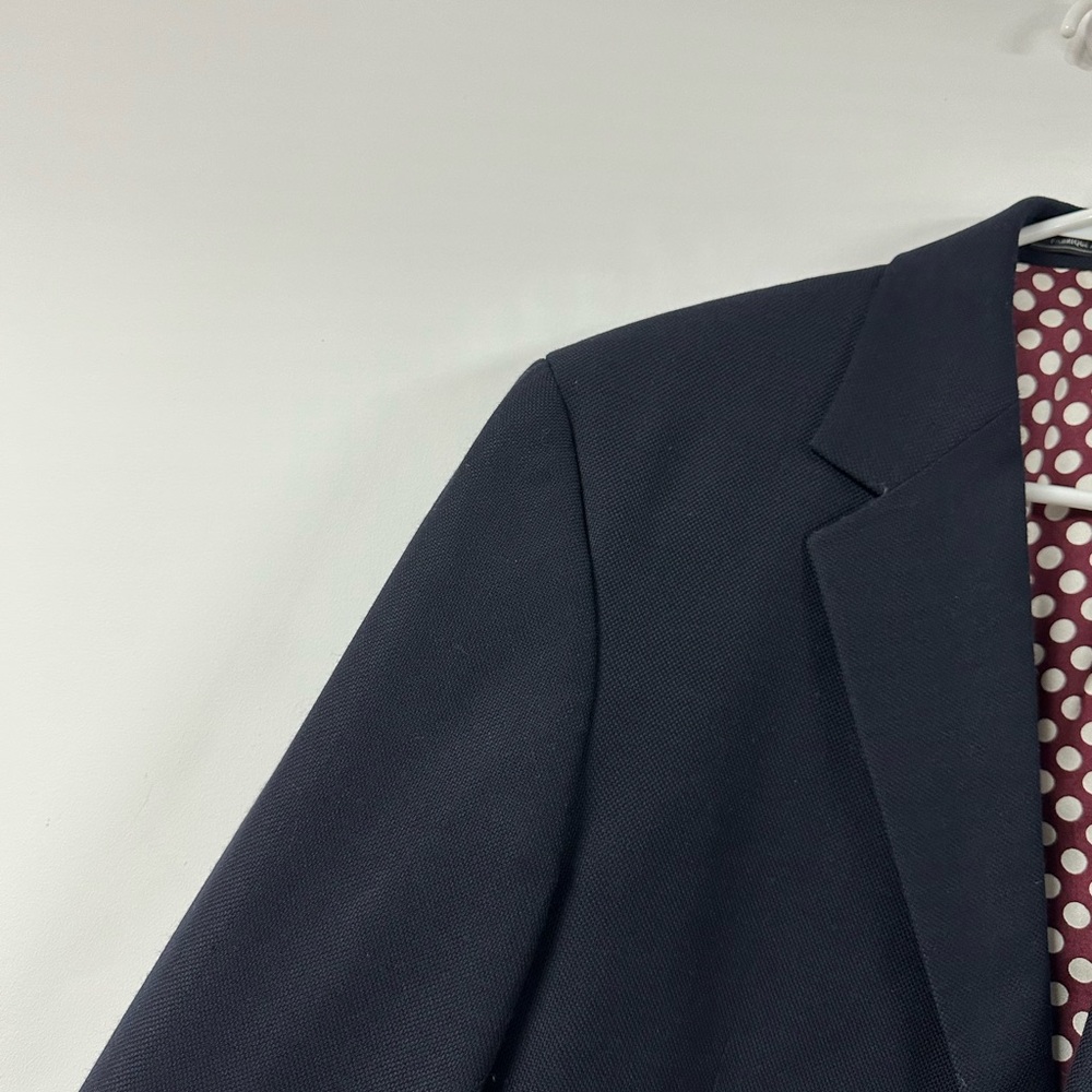 Bonobos Blazer Mens 42R Navy Marzotto Wool/Cashmere Limited Edition Business - Picture 4 of 12